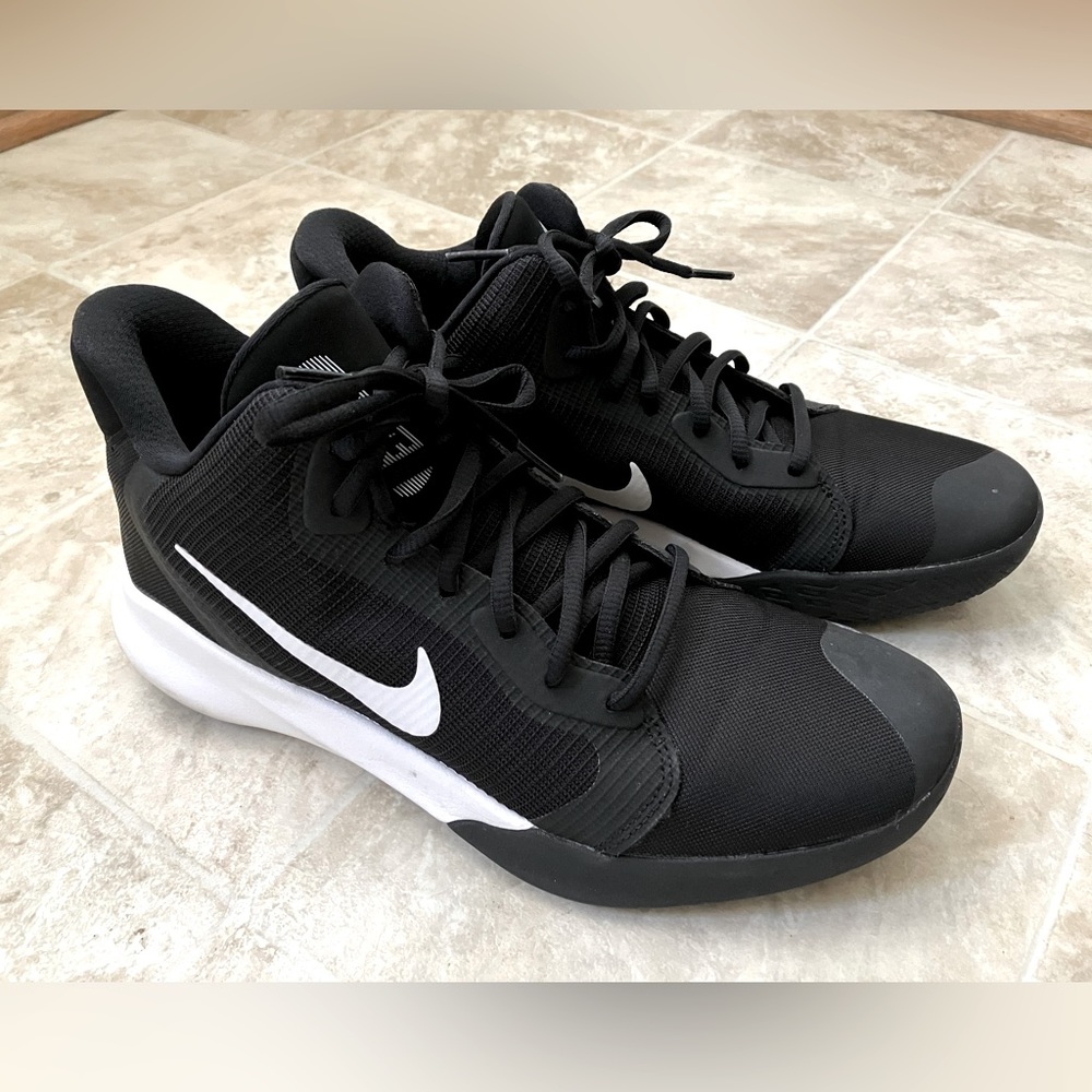 Nike Precision III Black Basket ball shoes